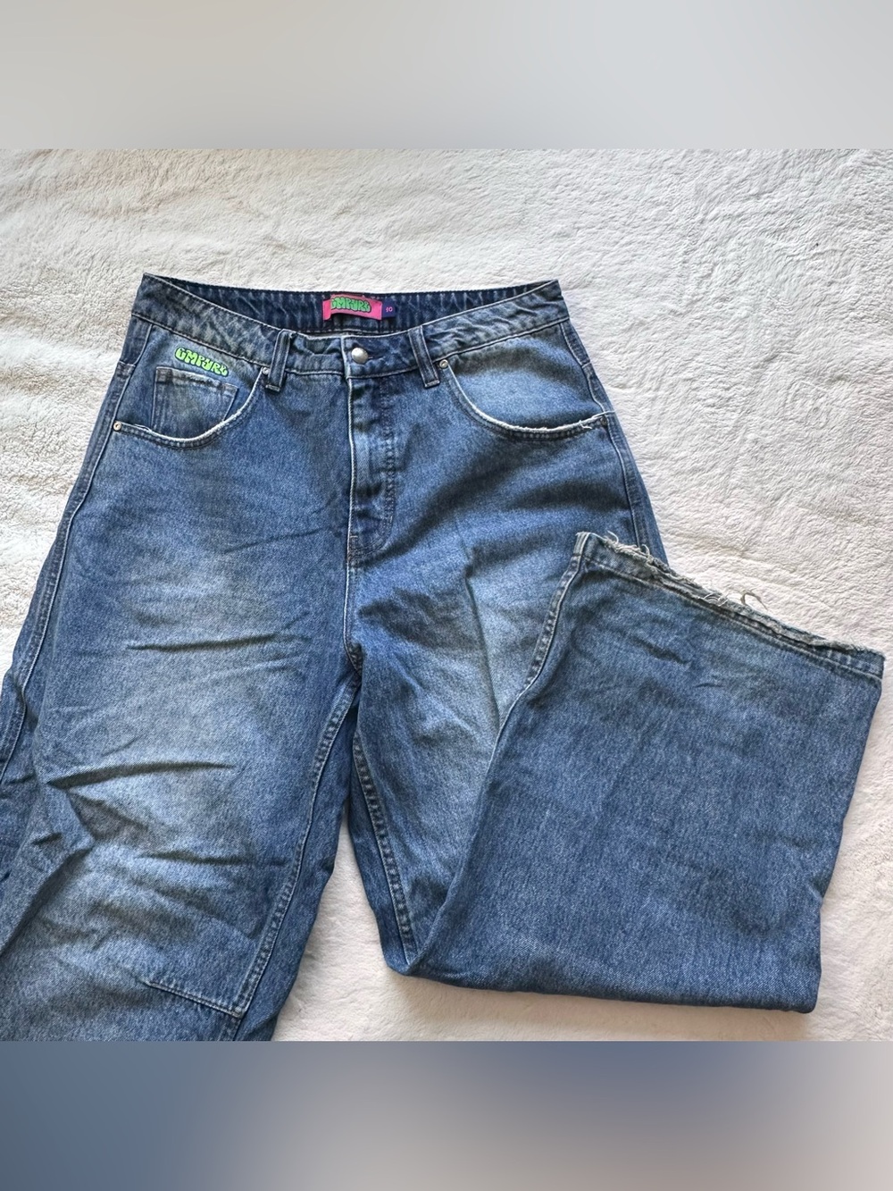 Empyre Grunge Blue Denim Jeans